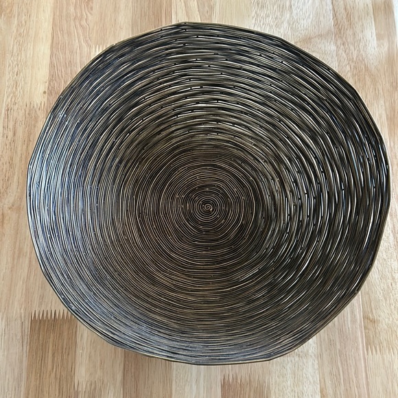 Accents Decorative Metal Bowl Poshmark